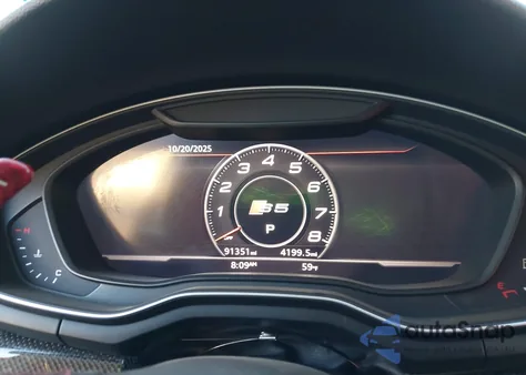 2018 Audi S5 3.0T Premium Plus from USA, damaged, VIN WAUC4CF57JA035732